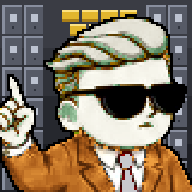 Pixel Street Bets #3555 — Vault, Point Up